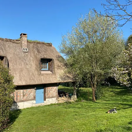 Chaumiere 8p, 4ch, 2 Sde, Grand Jardin, Proche Honfleur Conteville (Eure)