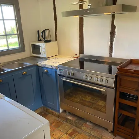 Chaumiere 8p, 4ch, 2 Sde, Grand Jardin, Proche Honfleur
