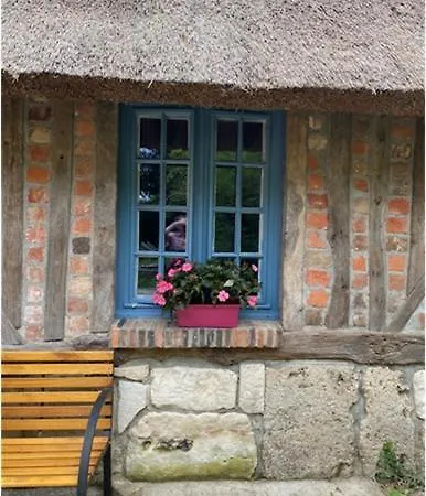 Chaumiere 8p, 4ch, 2 Sde, Grand Jardin, Proche Honfleur Tatil Evi Conteville (Eure)