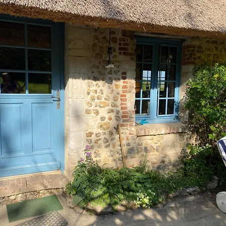 Chaumiere 8p, 4ch, 2 Sde, Grand Jardin, Proche Honfleur Vakantiehuis Conteville (Eure)