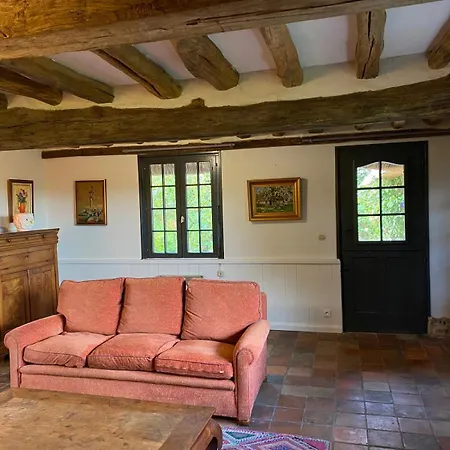 Tatil Evi Chaumiere 8p, 4ch, 2 Sde, Grand Jardin, Proche Honfleur Conteville (Eure)