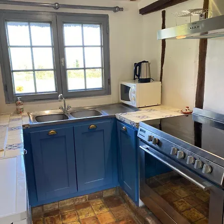 Tatil Evi Chaumiere 8p, 4ch, 2 Sde, Grand Jardin, Proche Honfleur Conteville (Eure)