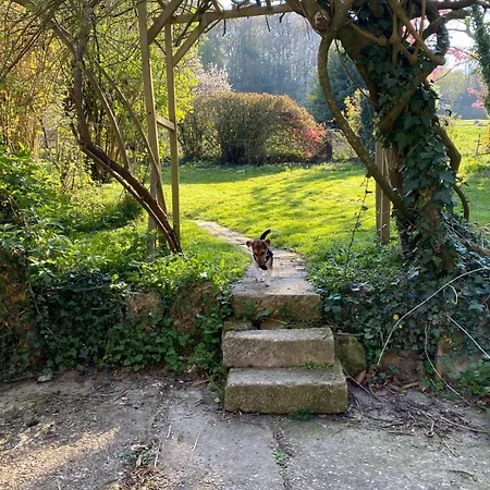 Chaumiere 8p, 4ch, 2 Sde, Grand Jardin, Proche Honfleur Tatil Evi Conteville (Eure)