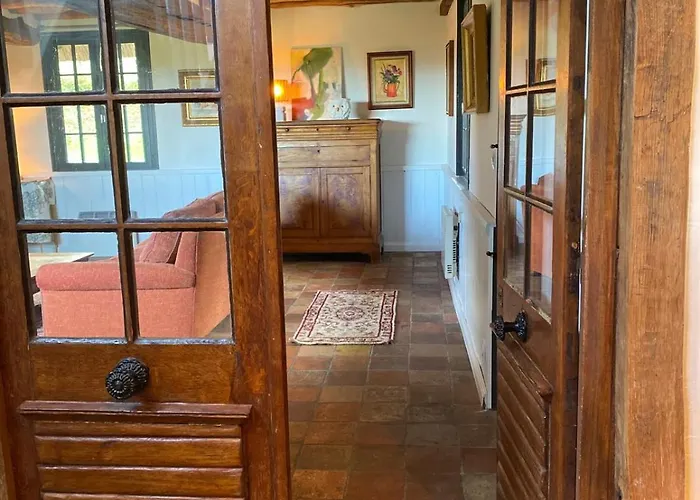 Chaumière 6-8p, 4ch, Proche Honfleur Hébergement de vacances