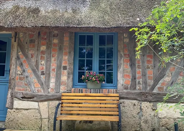 Chaumiere 6-8p, 4ch, Proche Honfleur Dom wakacyjny *