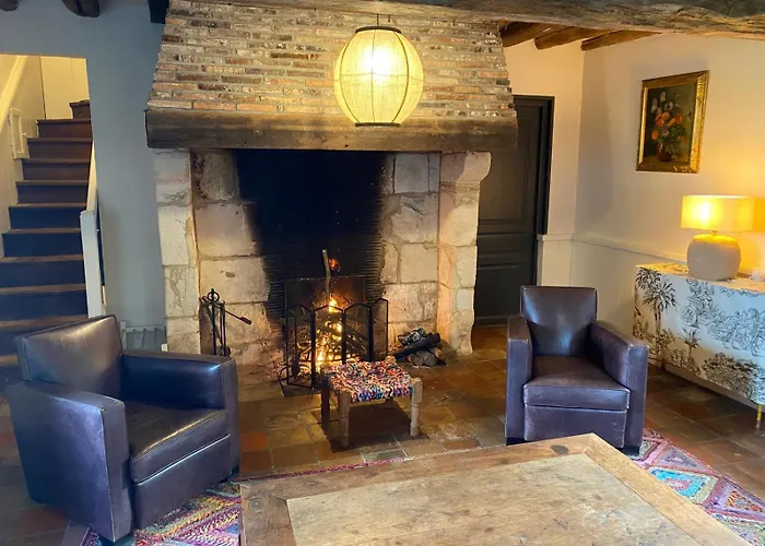 Chaumière 6-8p, 4ch, Proche Honfleur Hébergement de vacances *