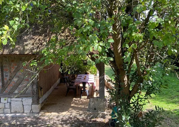 Hébergement de vacances Chaumière 6-8p, 4ch, Proche Honfleur